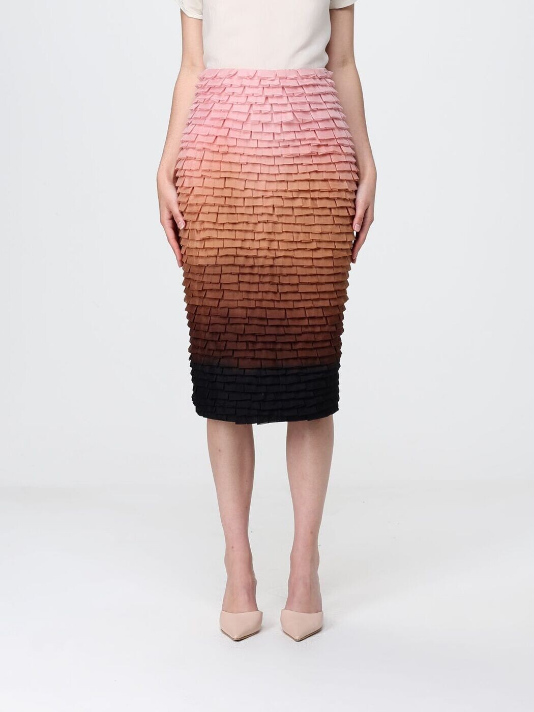 エリザベッタ フランキ ELISABETTA FRANCHI スコート レディース Skirts GO14662E2 関税 貨物輸送無料 2026SS gi