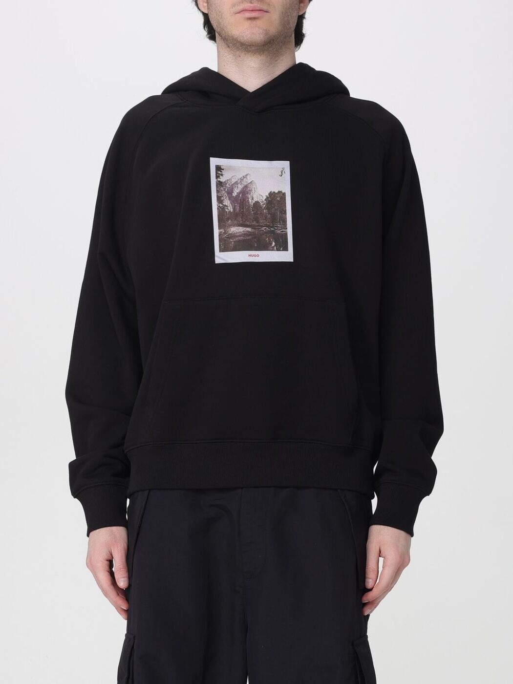 ヒューゴ HUGO トレーナー 調教師 メンズ 黒いこと Sweatshirts 50554009 関税 貨物輸送無料 2026SS gi