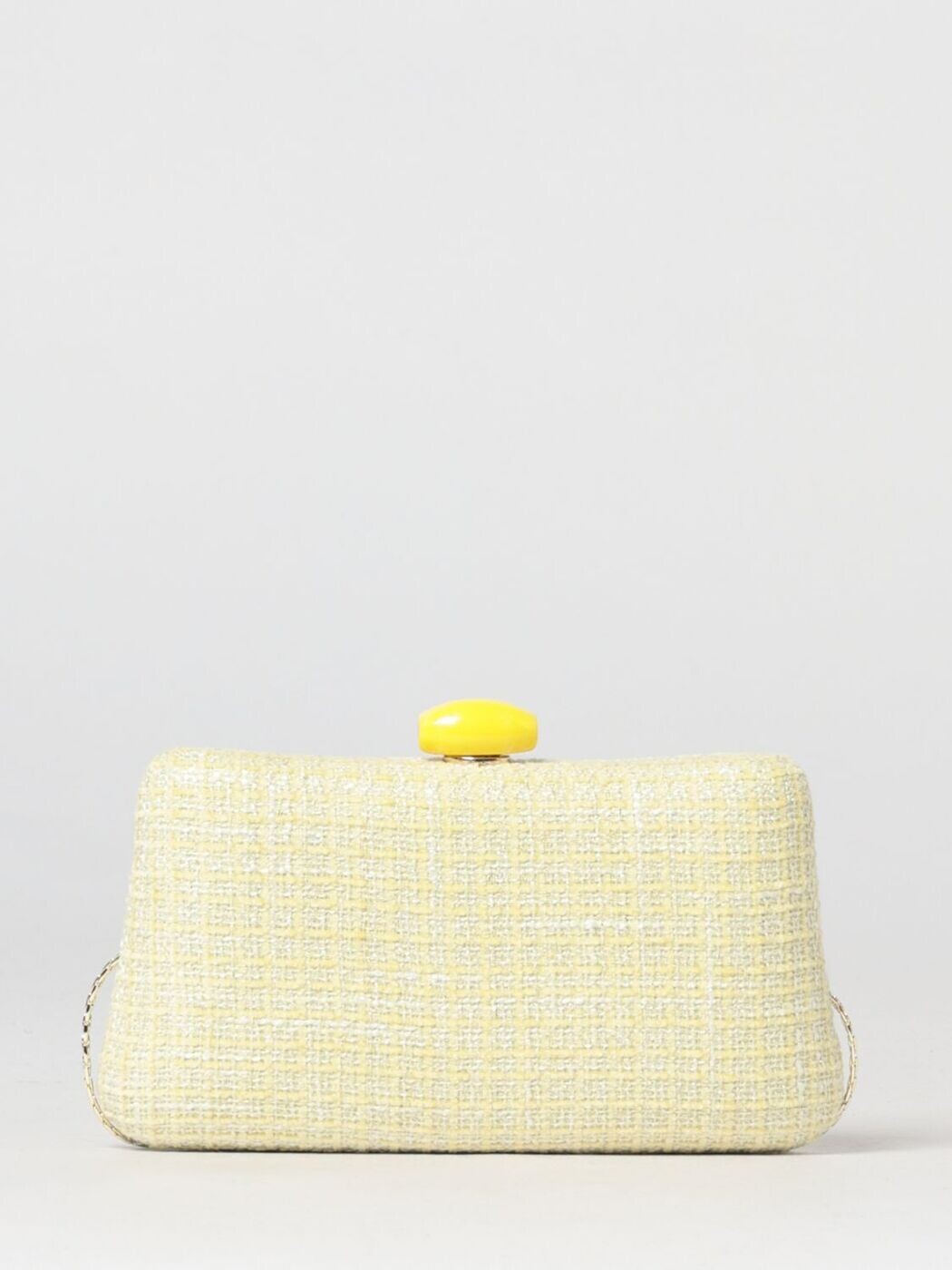 TWENTY FOURHAITCH クラッチペダル御徒面子 レディース 黄色 Clutch and wristlets bags CITARA 関税 貨物輸送無料 2026SS gi
