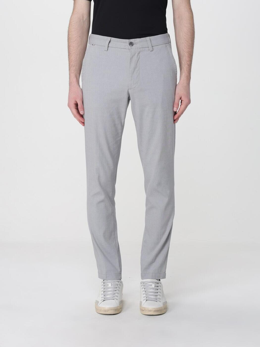 雇い主 BOSS ズボン ズボン下 メンズ しろがね色 Trousers 50553813 関税 貨物輸送無料 2026SS gi メンズファッション-ズボン・パンツ