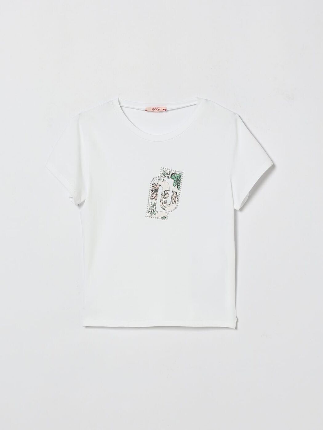 リュー ジョ― LIU JO ロング捩りプルオーバー プルオーバー ガールズ Long sleeve t-shirts GA6097JS003 関税 貨物輸送無料 2026SS gi