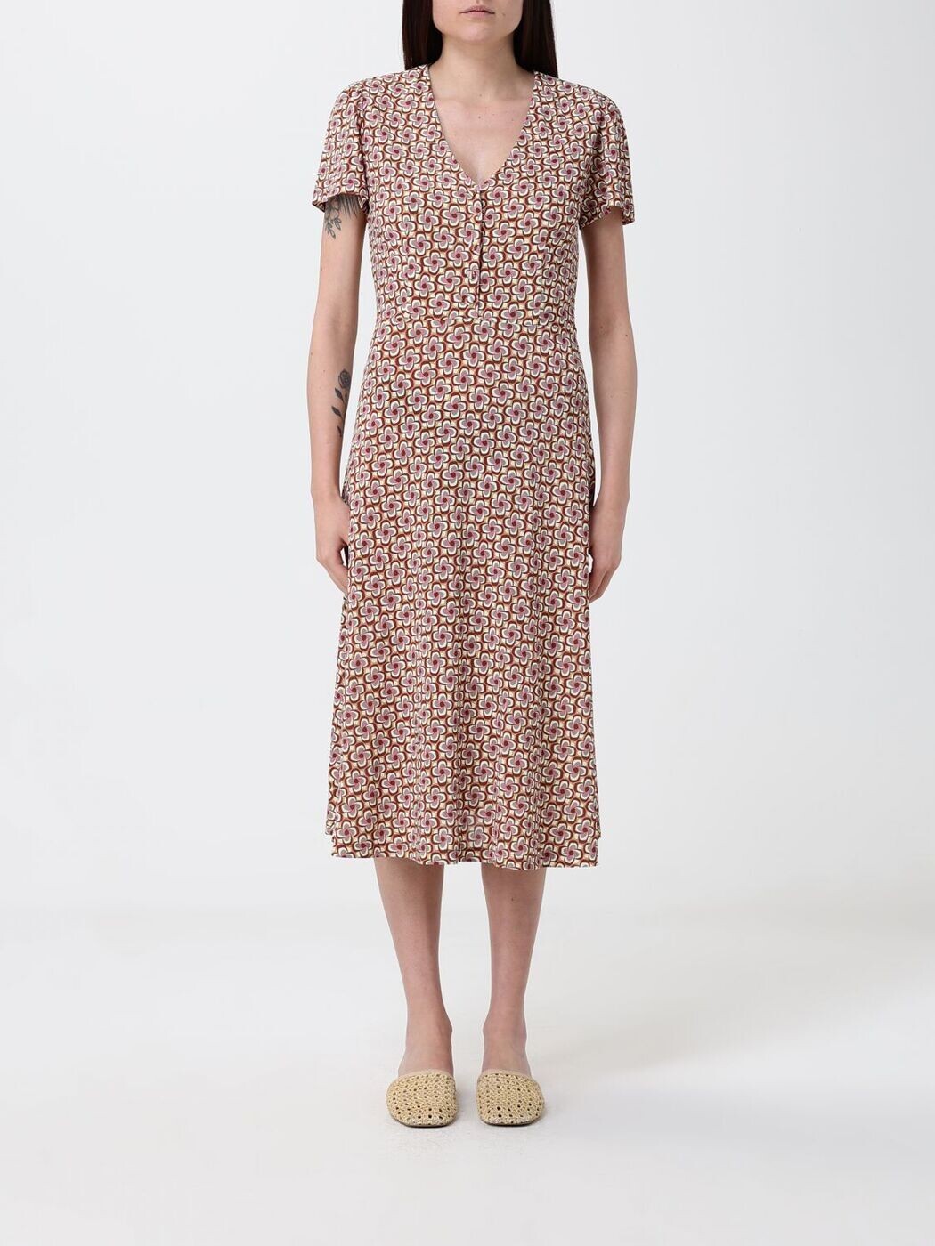 マリパルミ MALIPARMI ワンピース ドレス レディース ブラウン Dresses JF679770675 Brown 関税 送料無料 2026SS gi|BRANDSHOP「il Tesoro」