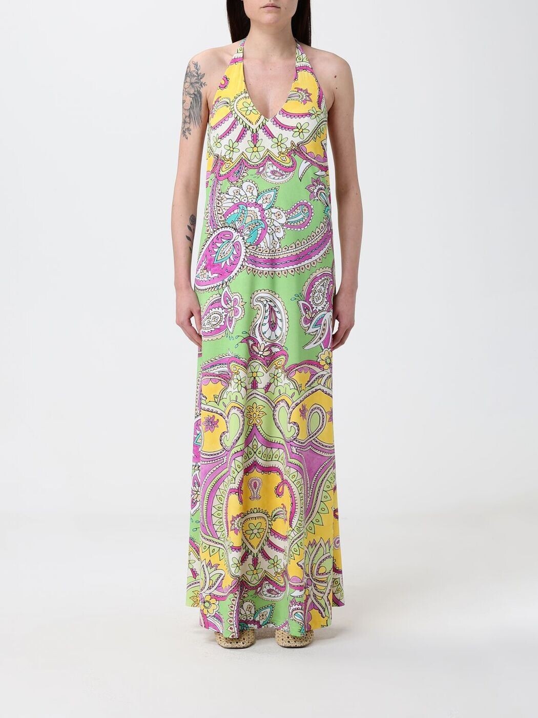 マリパルミ MALIPARMI 衣装 御召しもの レディース 緑であること Dresses JF671170671 関税 貨物輸送無料 2026SS gi