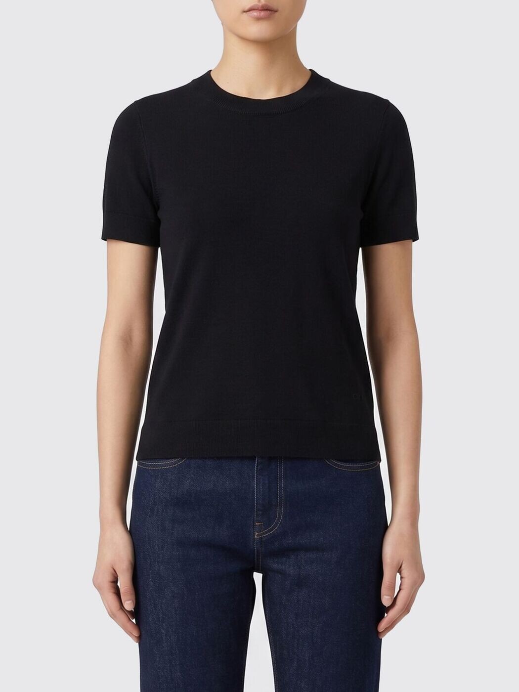 カルバンクライン CALVIN KLEIN スポーツシャツ プルオーバー レディース 黒いこと T-shirts and polo shirts LV147E303G 関税 貨物輸送無料 2026SS gi