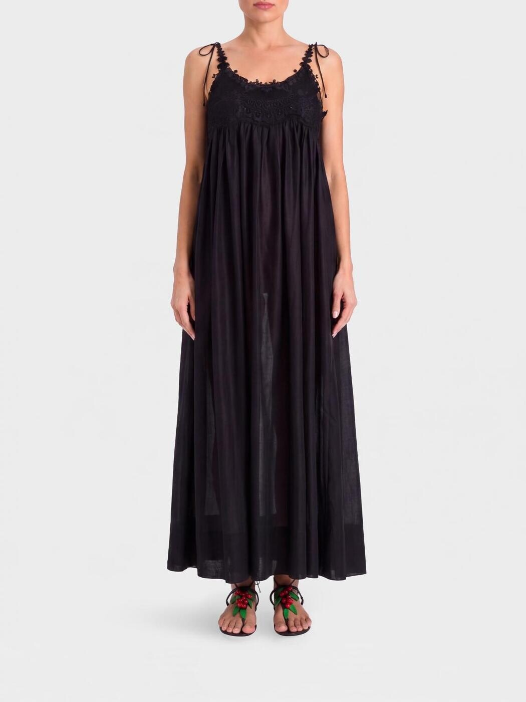 ツイン仕掛ける TWINSET 衣装 お召しもの レディース 黒いこと Dresses 261TT2140 関税 貨物輸送無料 2026SS gi