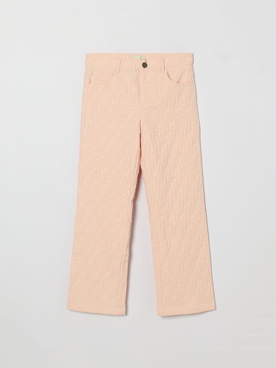 FENDI FENDI レギュラーフィットジーンズ ジーンズ ガールズ さくら色 Regular fit jeans JUF176AVW1 関税 貨物輸送無料 2026SS gi