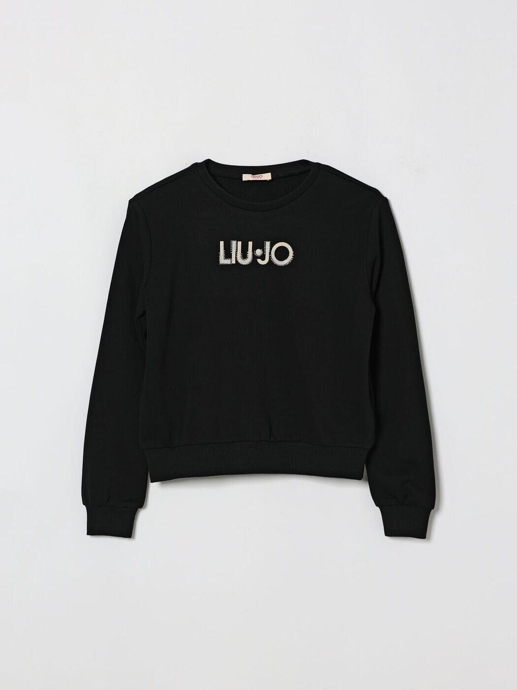 リュー ジョ&mdash; LIU JO クルーネックジャンパー ニットウェア ガールズ ブラック Crew neck jumpers GA6083FS858 Black 関税 送料無料 2026SS gi｜BRANDSHOP「il Tesoro」