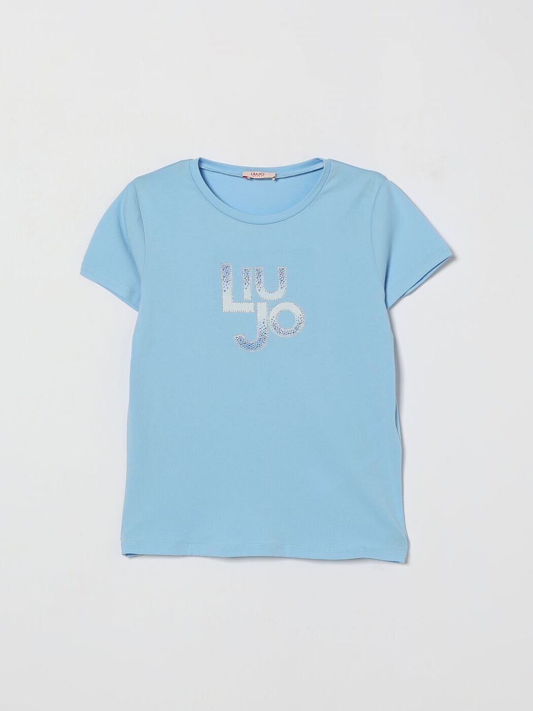 リュー ジョ― LIU JO ロング衣袂ティーシャツ ティーシャツ ガールズ Long sleeve t-shirts GA6167JS003 関税 貨物輸送無料 2026SS gi