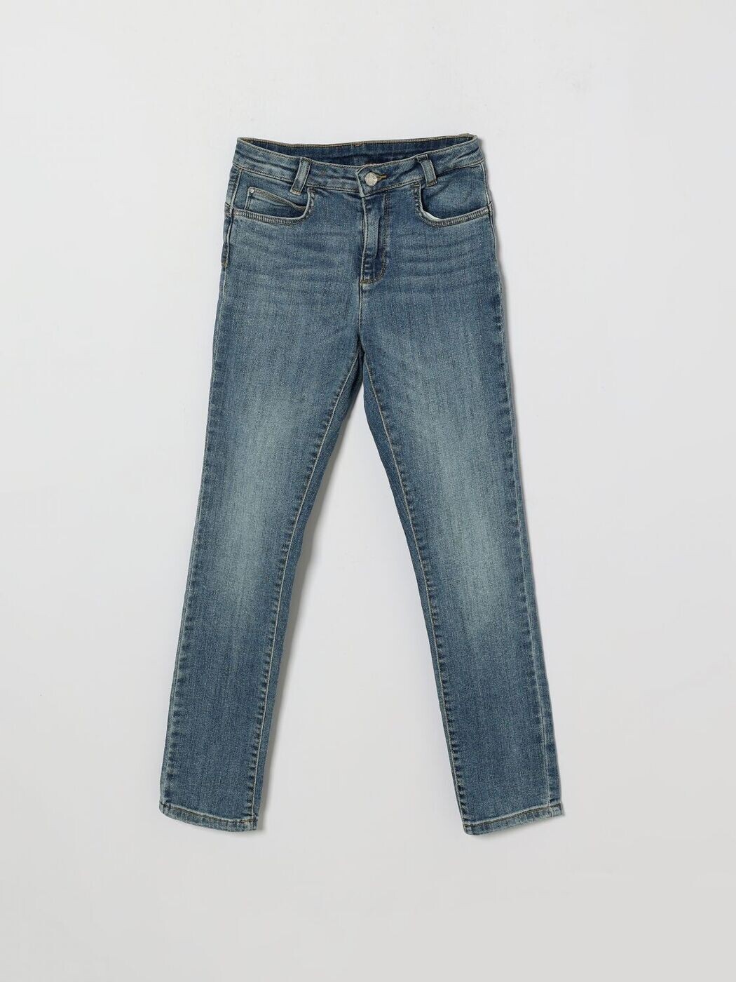 リュー ジョ― LIU JO レギュラーフィットジーンズ ジーンズ ガールズ 青色 Regular fit jeans GA6064D3246 関税 貨物輸送無料 2026SS gi