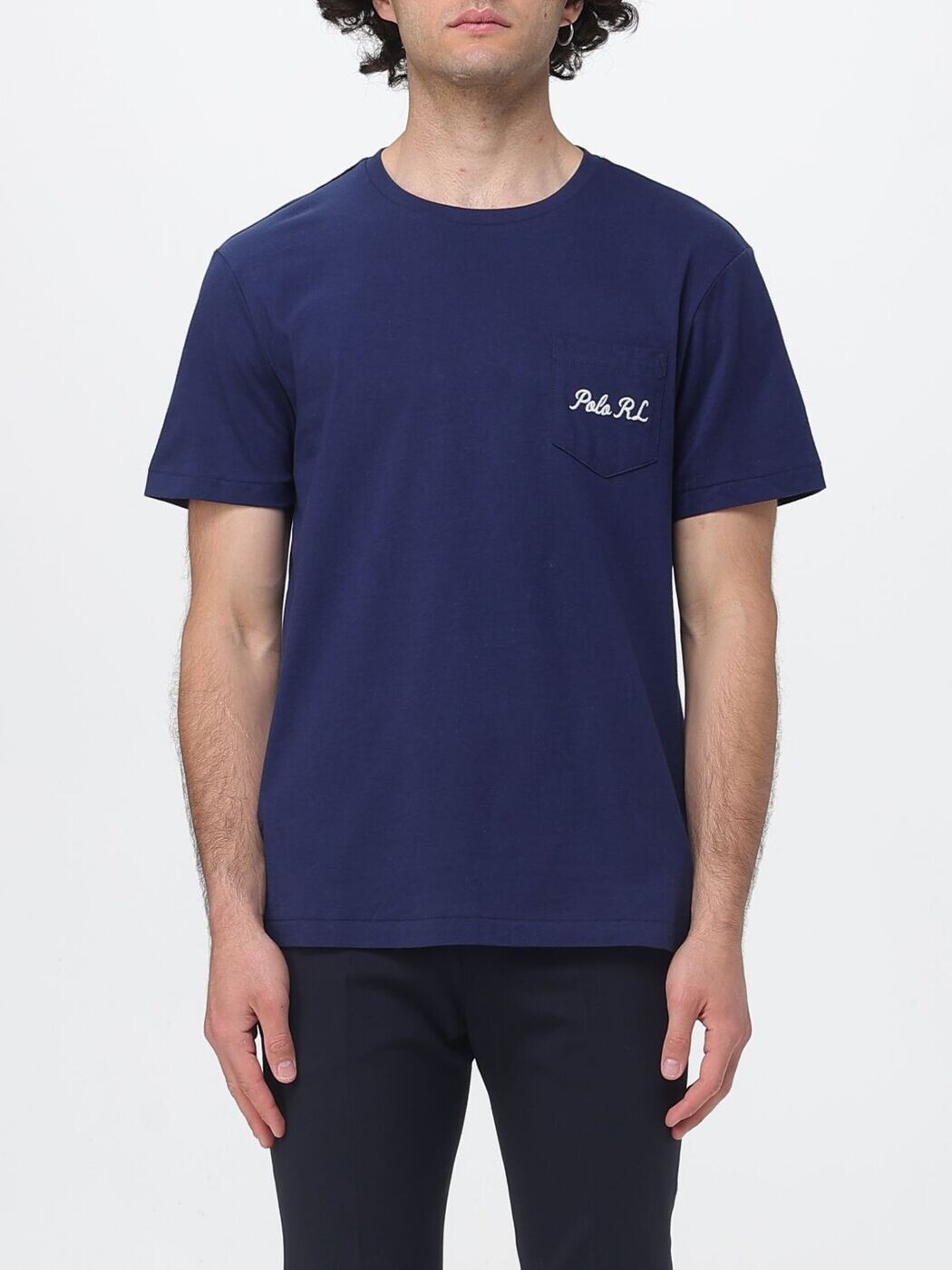ポロ ラルフ ローレン POLO RALPH LAUREN Tシャツ メンズ ブルー T-shirts 710B16610 Blue 関税 送料無料 2026SS gi｜BRANDSHOP「il Tesoro」