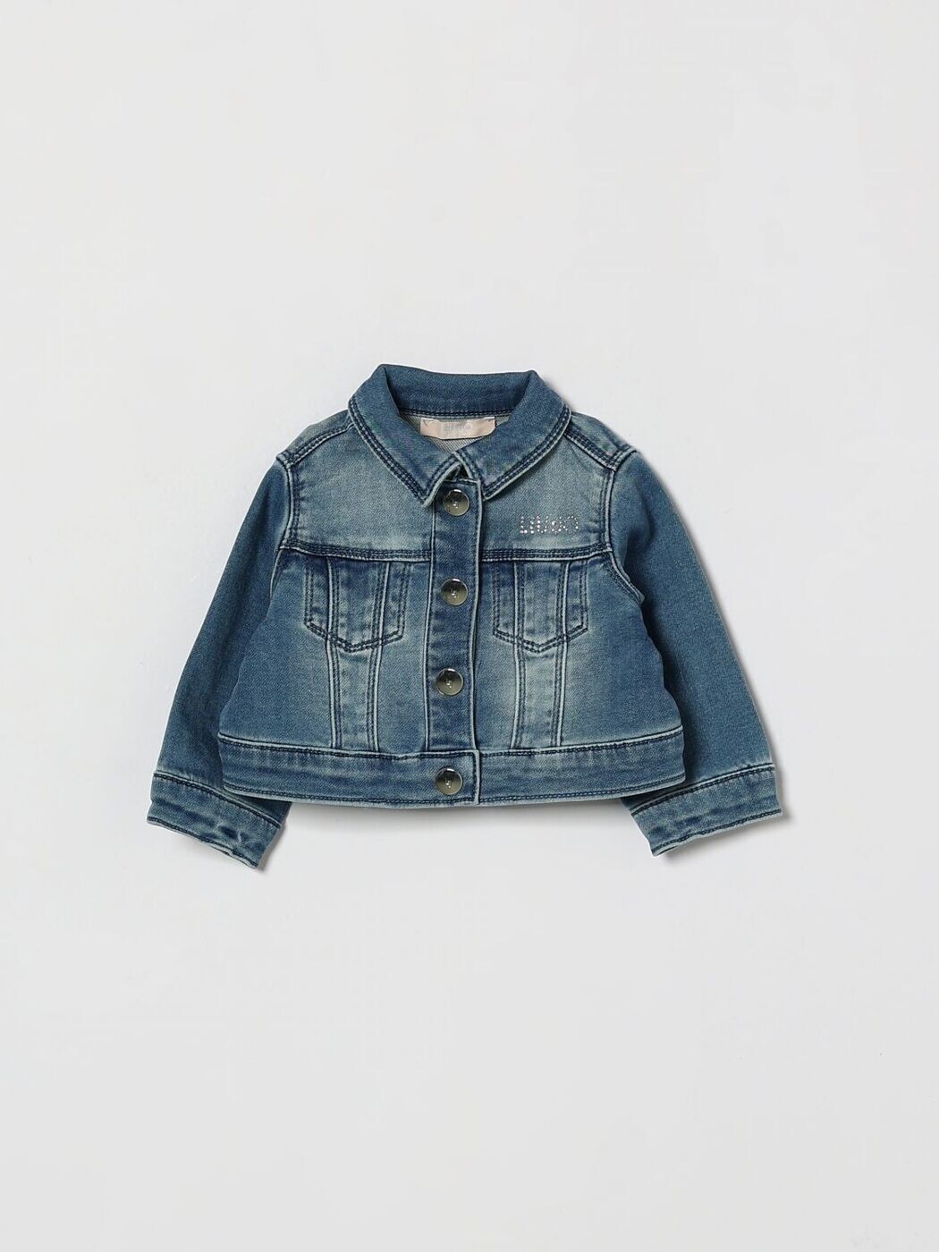 リュー・ジョー LIU JO 上衣 ベビーユニセックス 青色 Jacket HA6024D5046 関税 貨物輸送無料 2026SS gi