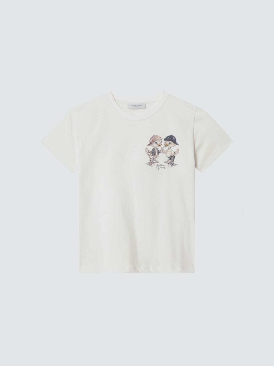 ゴールデングース GOLDEN GOOSE ロング捩りプルオーバー プルオーバー ボーイズ 白いこと Long sleeve t-shirts GKP02441P002432 関税 貨物輸送無料 2026SS gi