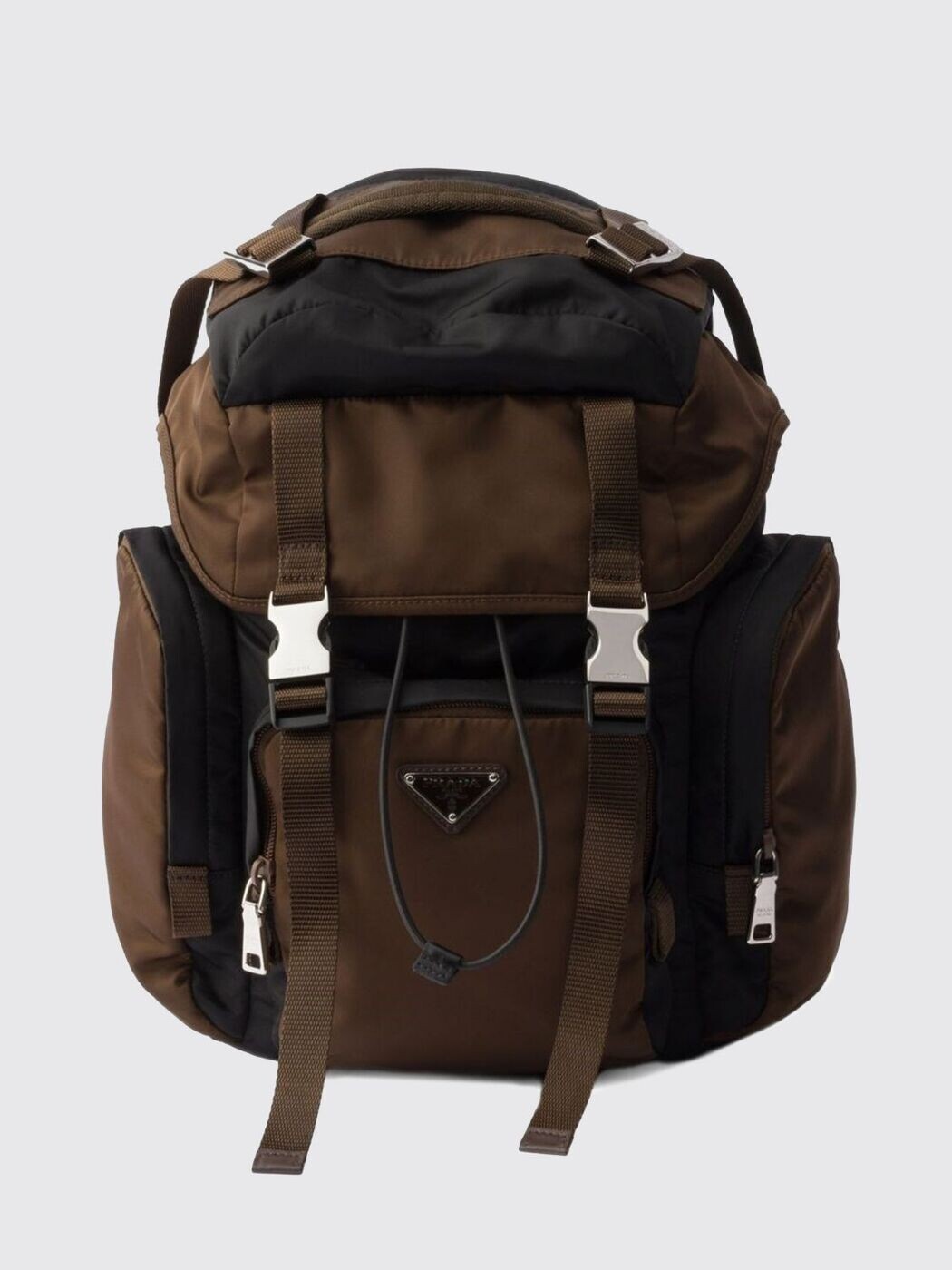 プラダ PRADA 背嚢 うしろ側容器に並べる メンズ 赤銅色 Backpacks 2VZ1212DMG 関税 貨物輸送無料 2026SS gi