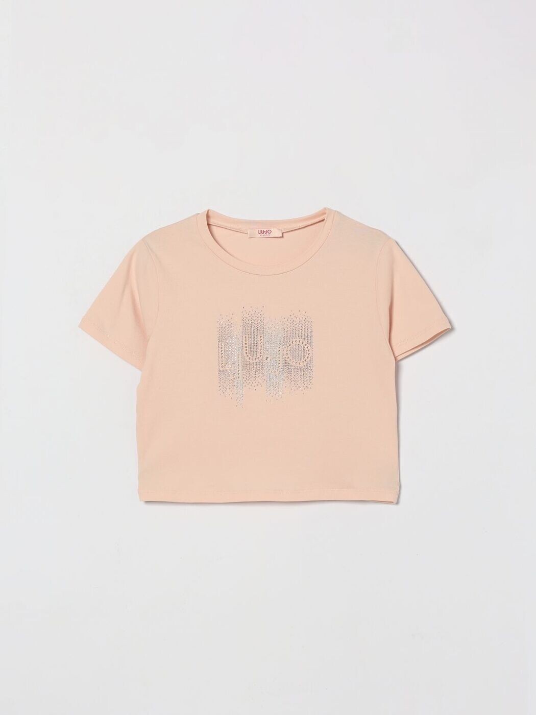 リュー ジョ― LIU JO ロング捩りプルオーバー プルオーバー ガールズ サクラ色 Long sleeve t-shirts GA6187JS003 関税 貨物輸送無料 2026SS gi