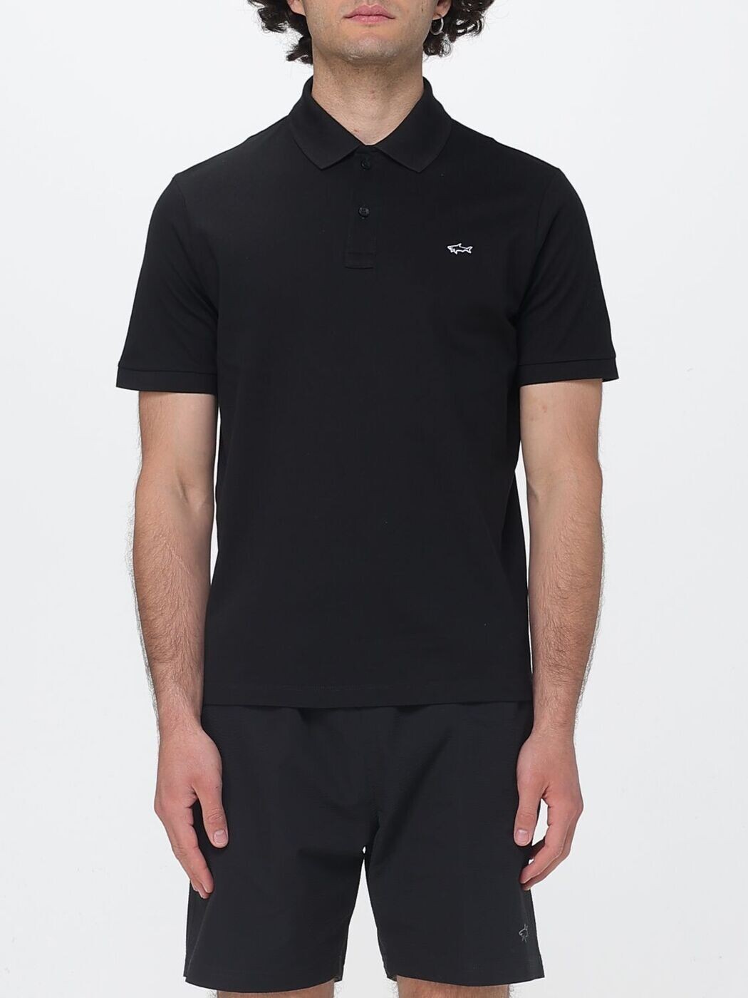 極点 アンド シャーク PAUL \u0026 SHARK スポーツシャツ メンズ 黒いこと Polo shirts 99311001 関税 貨物輸送無料 2026SS gi