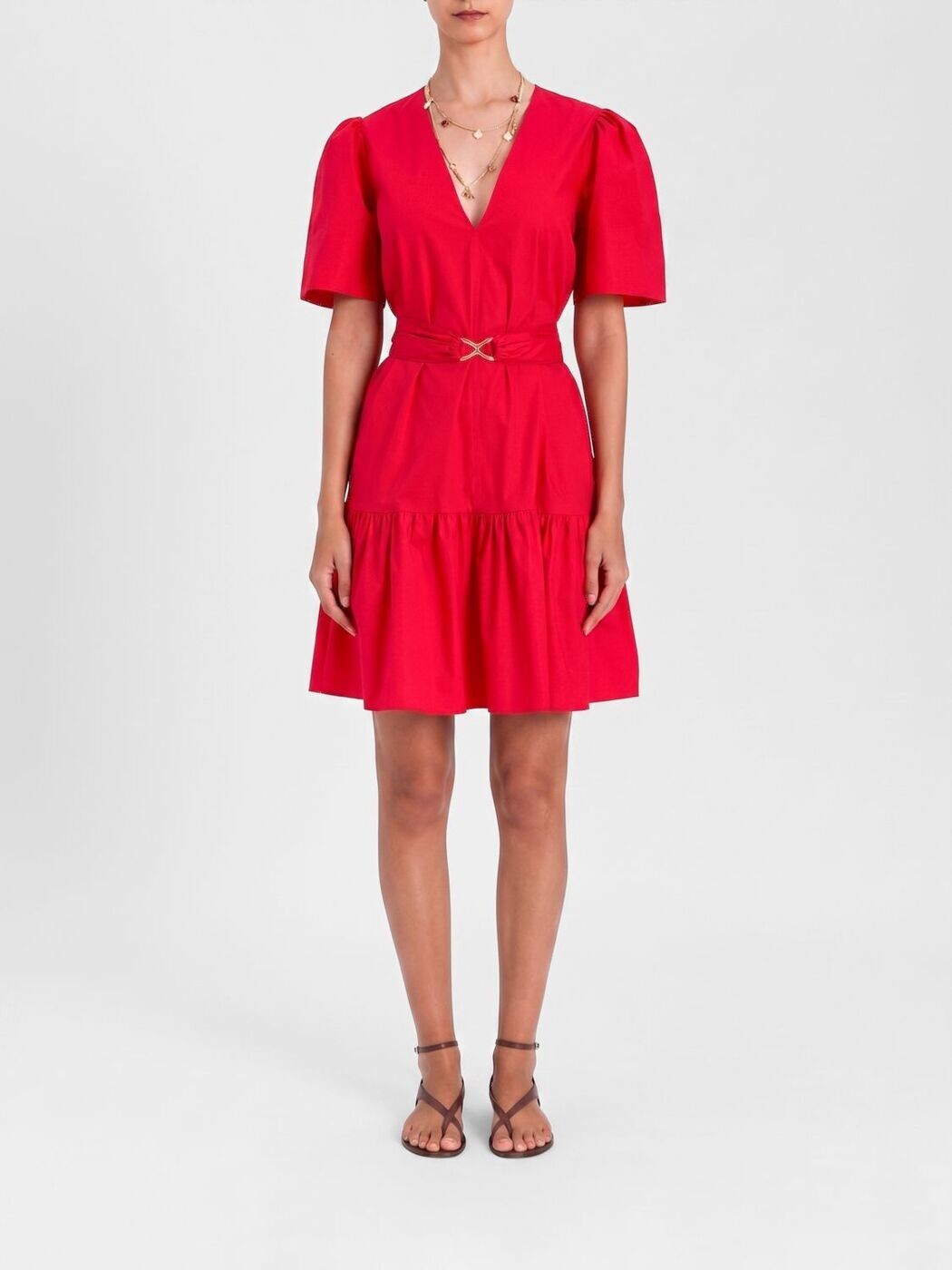 ツイン書き割り TWINSET 衣裳 御召しもの レディース 赤いこと Dresses 261TT2160 関税 貨物輸送無料 2026SS gi
