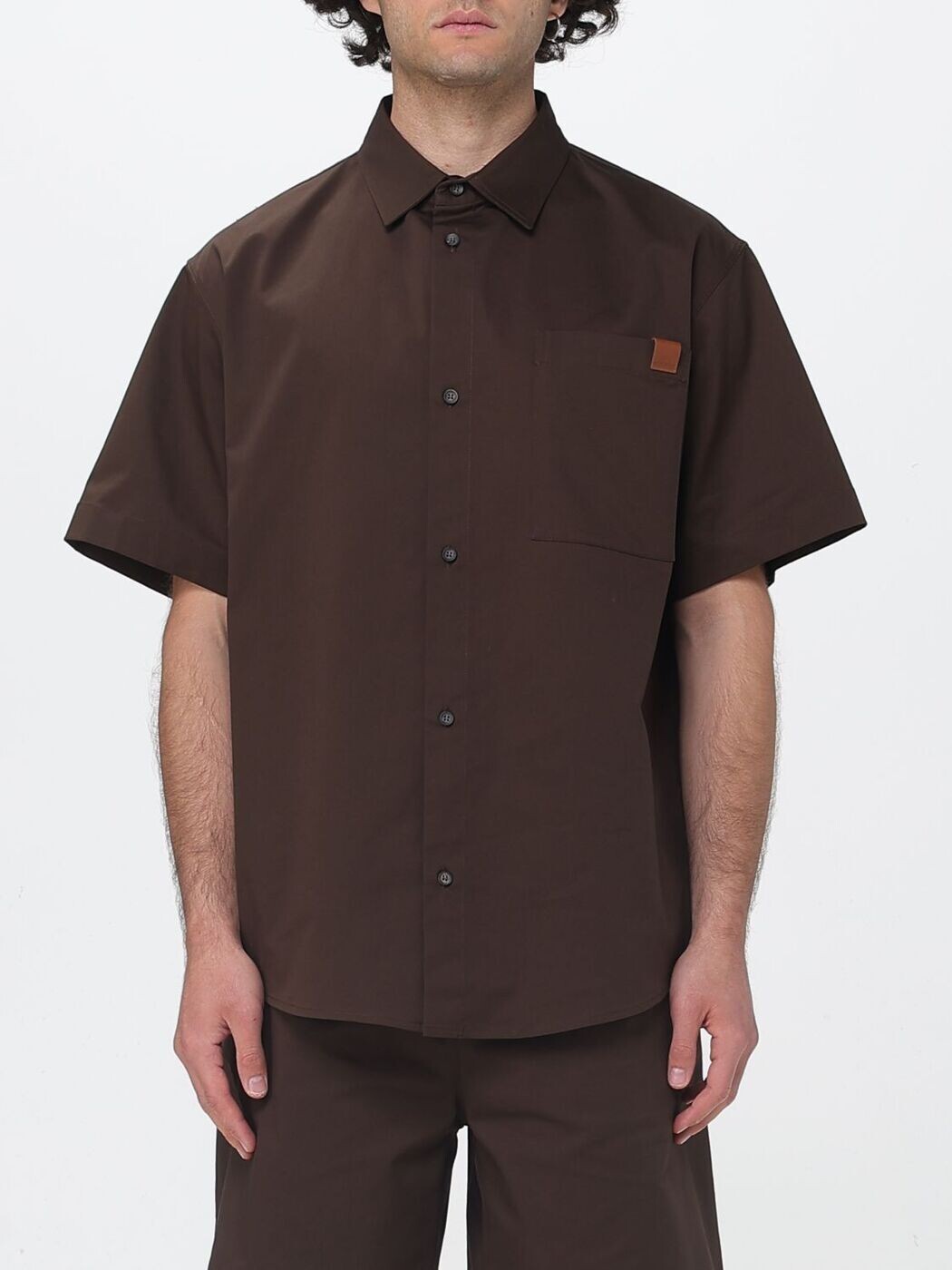 うす暗い運動場 DARKPARK プルオーバー メンズ 赤銅色 Shirts MSH10FAC150 関税 貨物輸送無料 2026SS gi