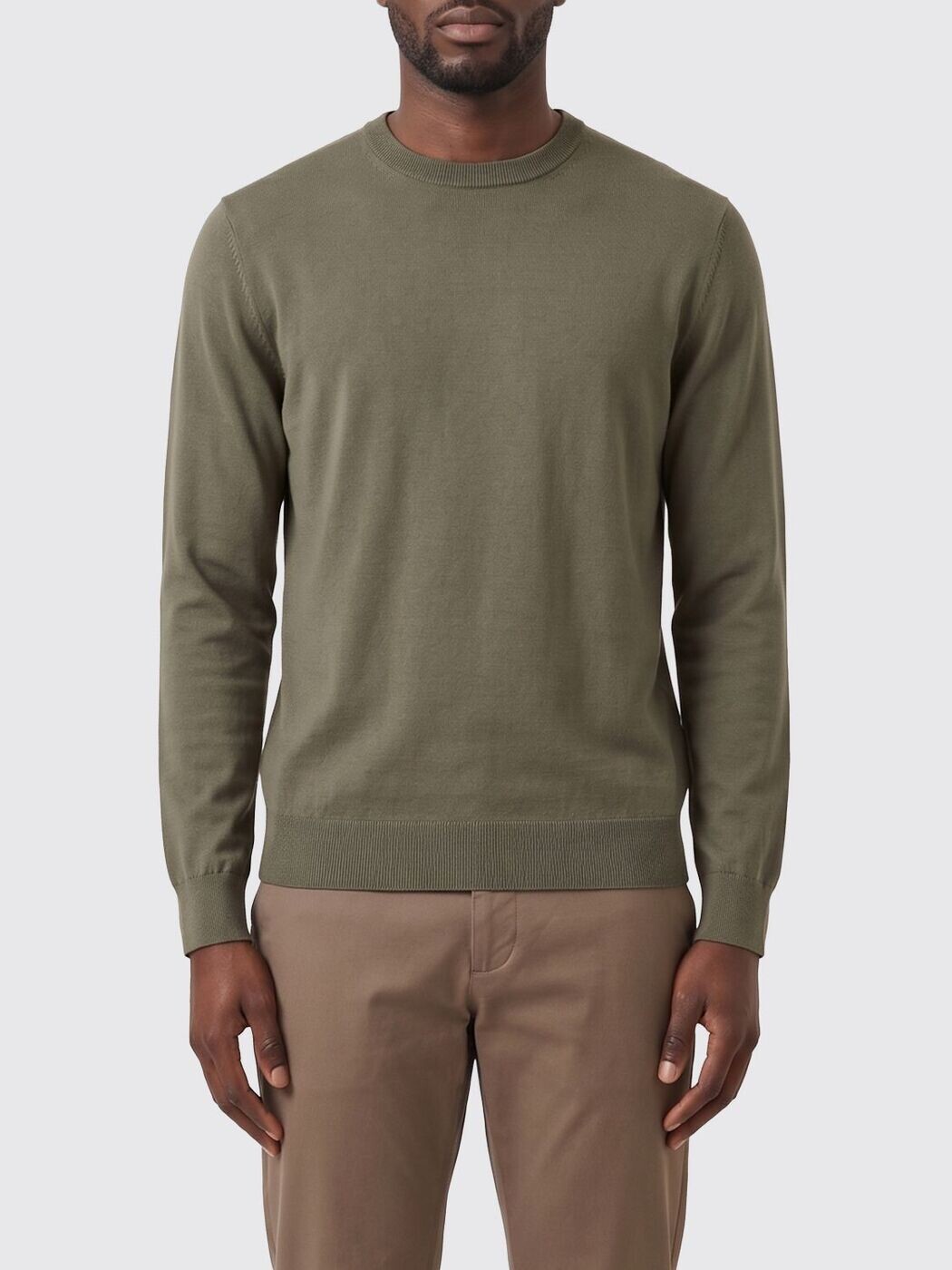パオロペコラ PAOLO PECORA プルオーバー 編み物御召しもの メンズ Knitwear A001F100 Forest Green 関税 貨物輸送無料 2026SS gi