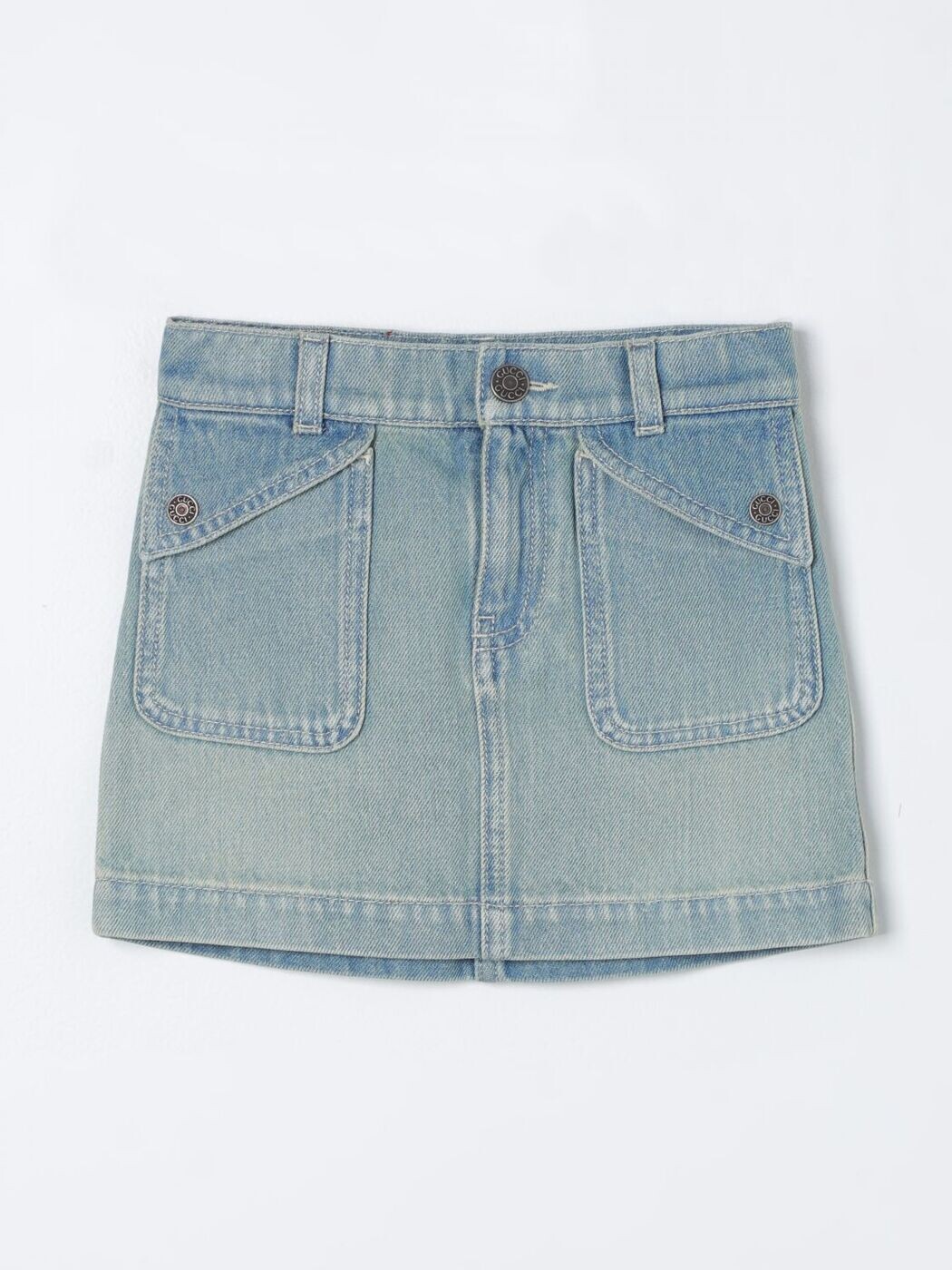 グッチ GUCCI ミニ御徒面子 スコート ガールズ 青碧 Mini-skirts 772132XDCTU 関税 貨物輸送無料 2024SS gi