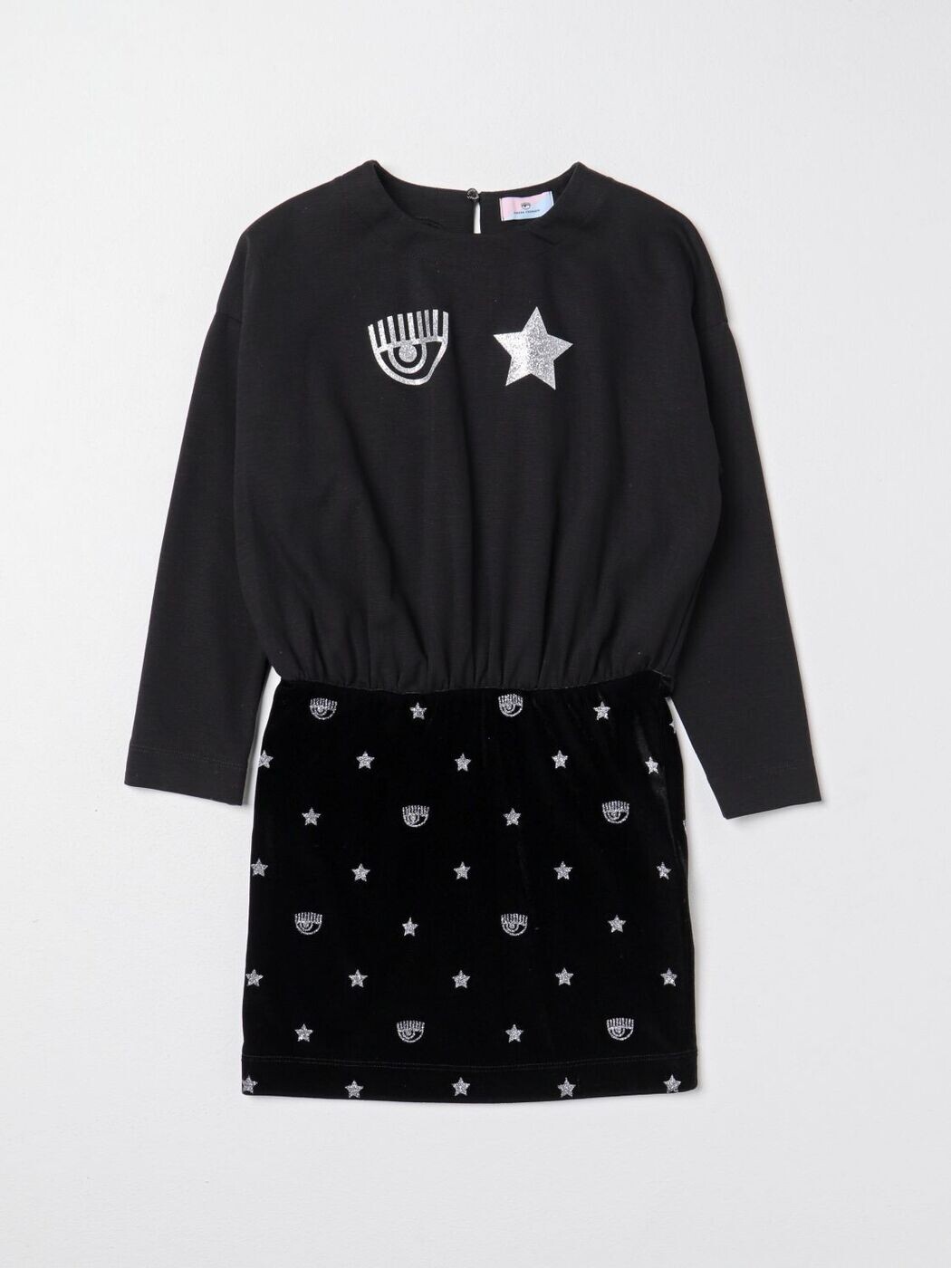 キアラ・フェラーニ CHIARA FERRAGNI ロング御召しもの 御召しもの ガールズ 黒いこと Long dresses 51B9042207 関税 貨物輸送無料 2025AW gi