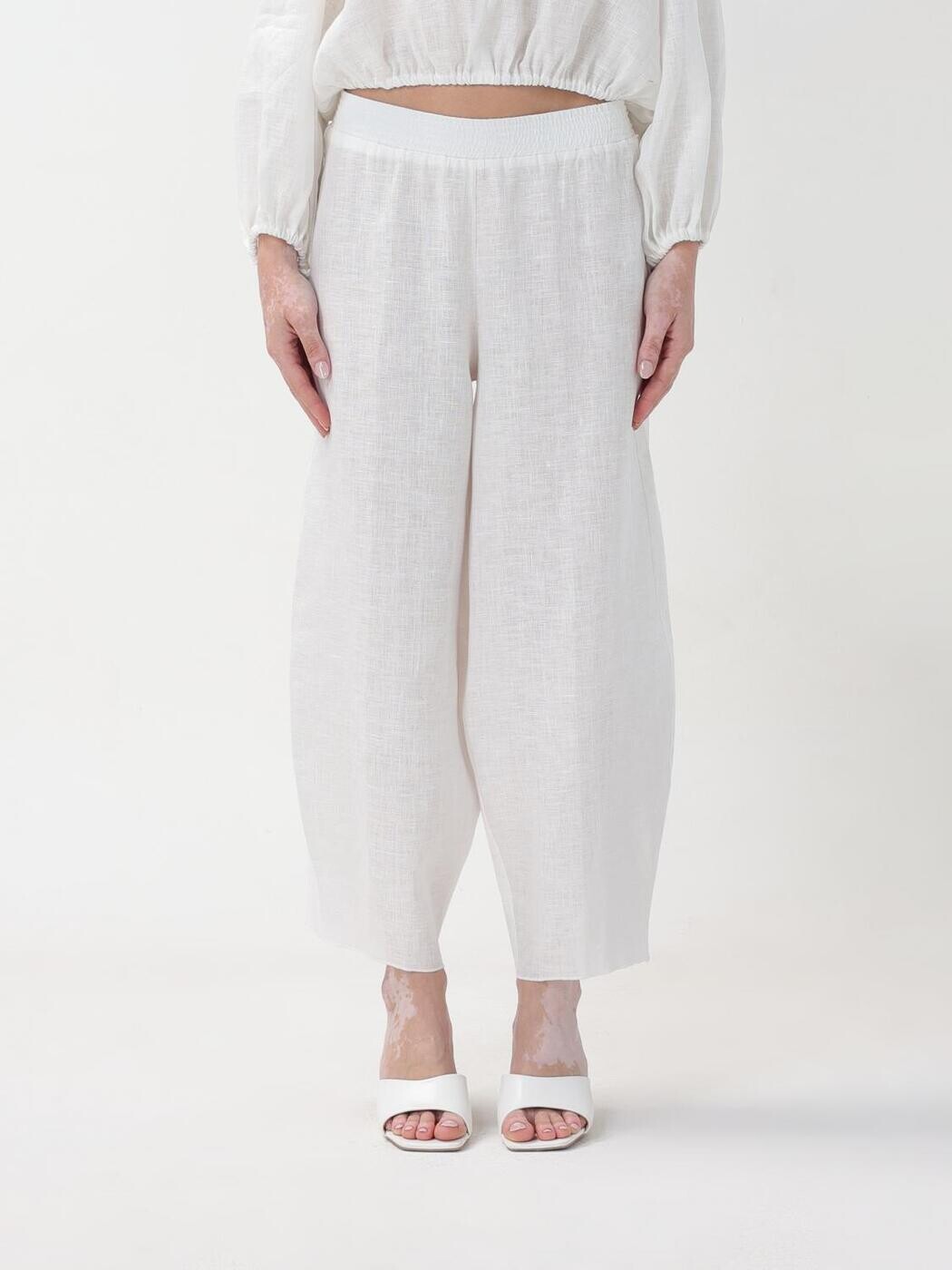 リビアナ コンティ LIVIANA CONTI ズボン パンツ レディース ホワイト Trousers L4SL54 White 関税 送料無料 2025AW gi|BRANDSHOP「il Tesoro」