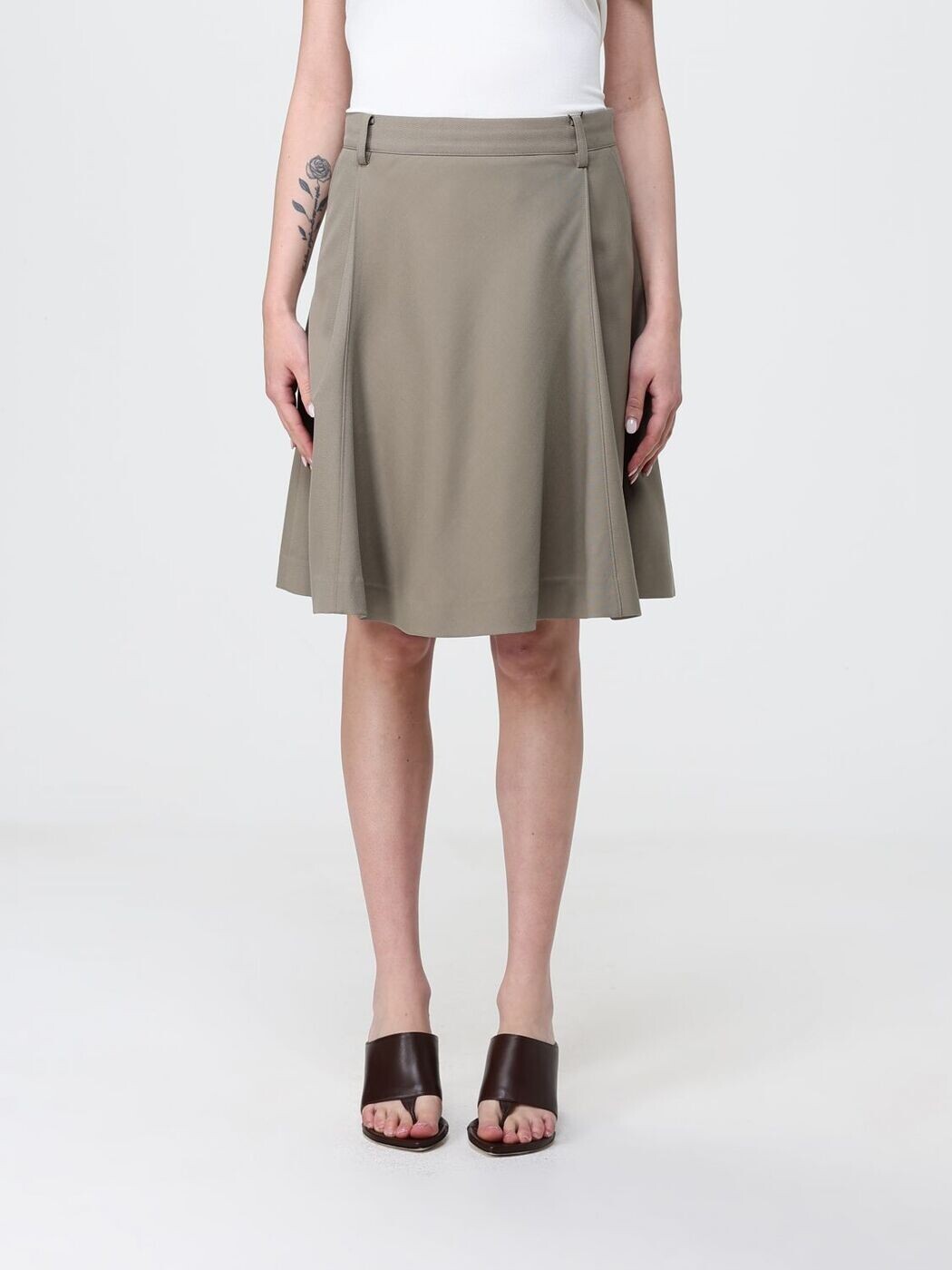 ロウクラシック LOW CLASSIC スカート レディース グリーン Skirts LCPS26SK01154 Green 関税 送料無料 2026SS gi｜BRANDSHOP「il Tesoro」