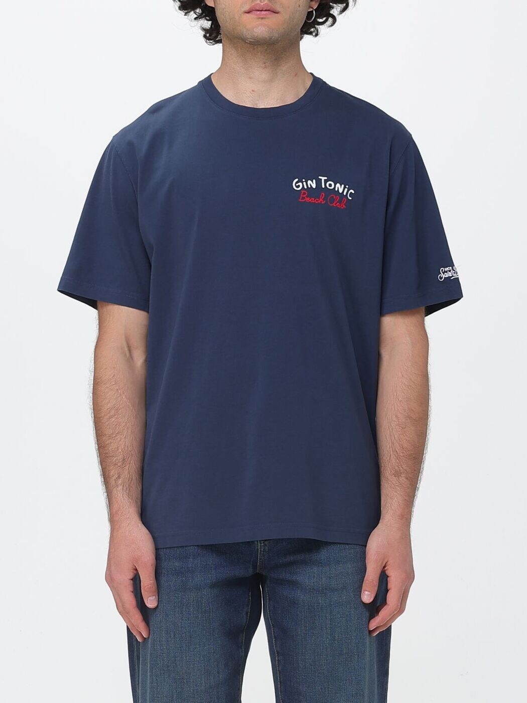 エムシーツーセイントバース MC2 SAINT BARTH プルオーバー メンズ 青色 T-shirts PRL0002 関税 貨物輸送無料 2026SS gi