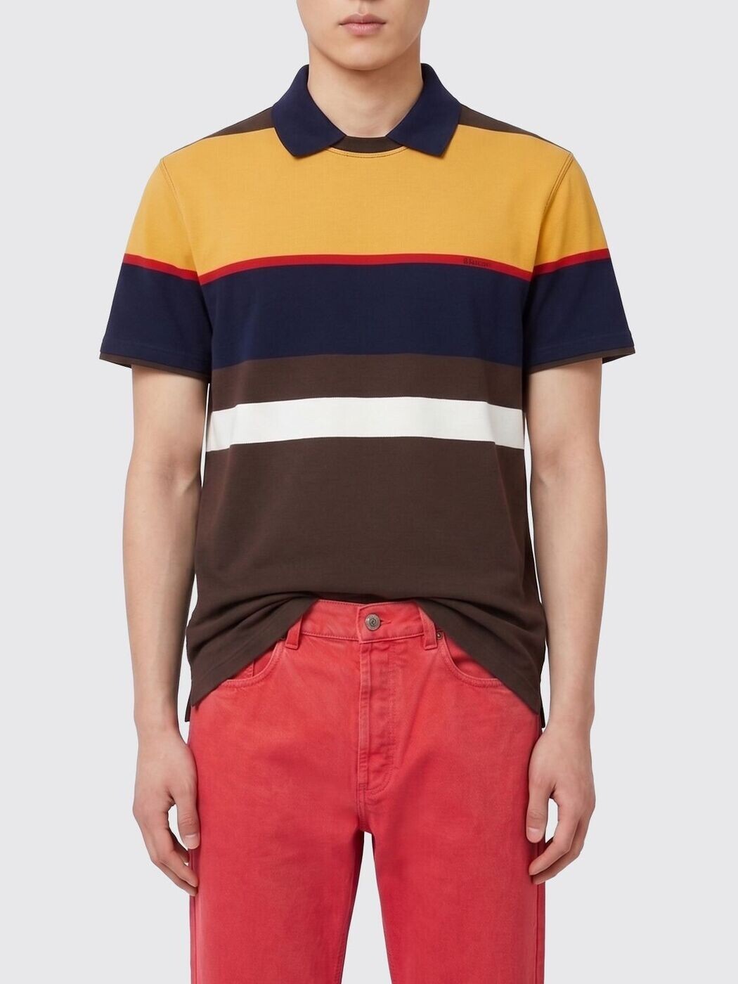 ヴェルサーチ VERSACE スポーツシャツ メンズ 青碧 Polo shirts 10245791A17890 関税 貨物輸送無料 2026SS gi