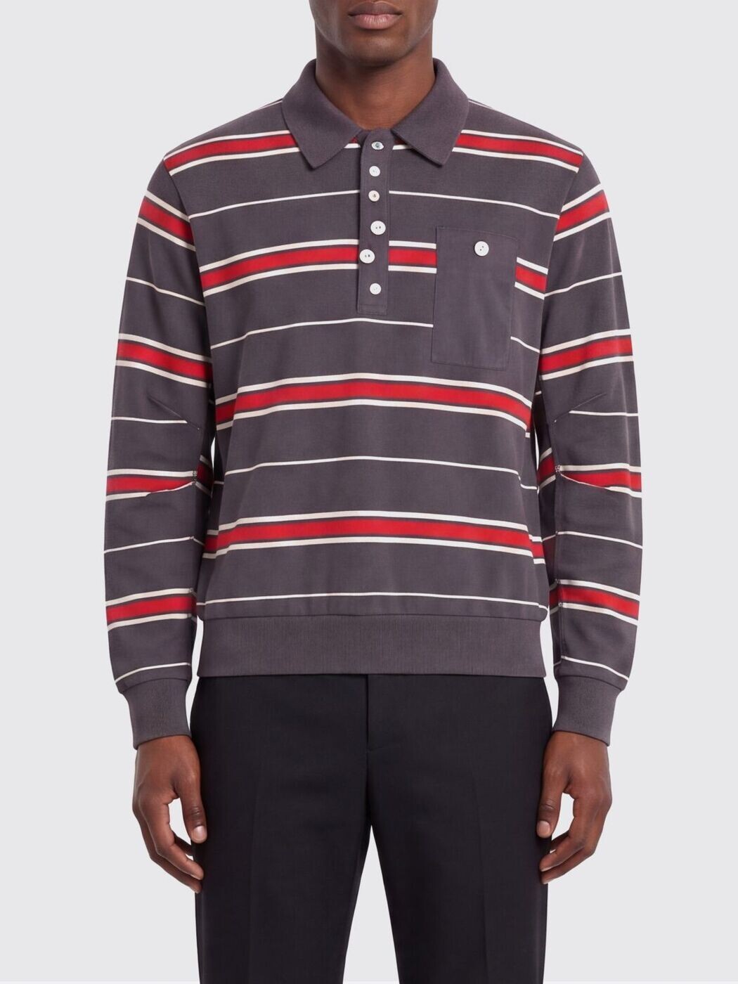 アンダー取りまかなう UNDERCOVER スポーツシャツ メンズ 薄墨色 Polo shirts UC1F48042 関税 貨物輸送無料 2026SS gi