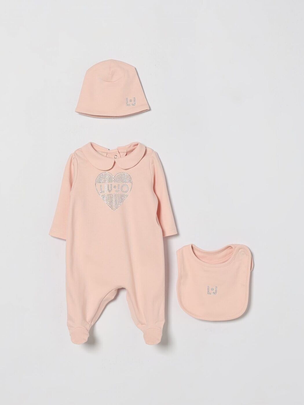 リュー ジョ― LIU JO パジャマ セットアップ ガールズ サクラ色 Nightwear HA6016J6050 関税 貨物輸送無料 2026SS gi