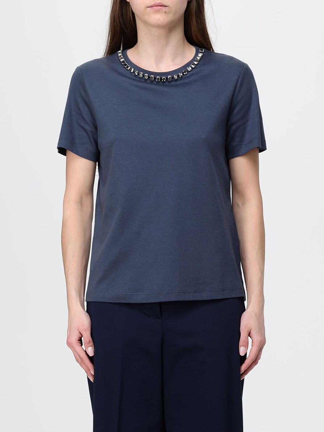 エスマックスマーラ S MAX MARA ポロシャツ Tシャツ レディース ブルー T-shirts and polo shirts 2619971013600 Blue 関税 送料無料 2026SS gi｜BRANDSHOP「il Tesoro」