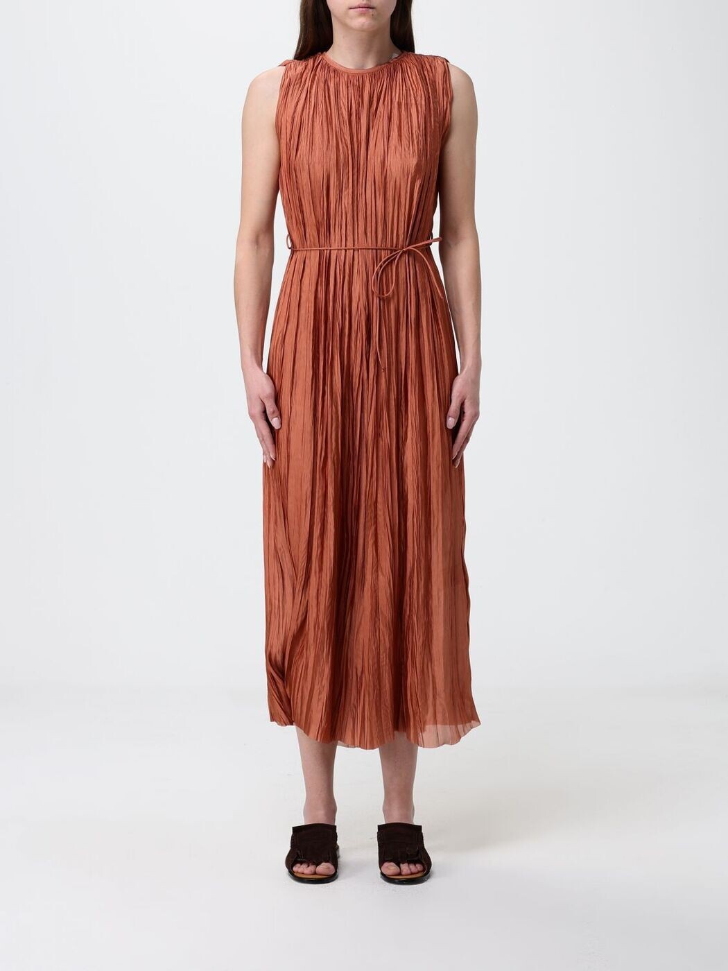 ロベルトコリーナ ROBERTO COLLINA 衣裳 御召しもの レディース 赤銅色 Dresses 261FXA57033 関税 貨物輸送無料 2026SS gi