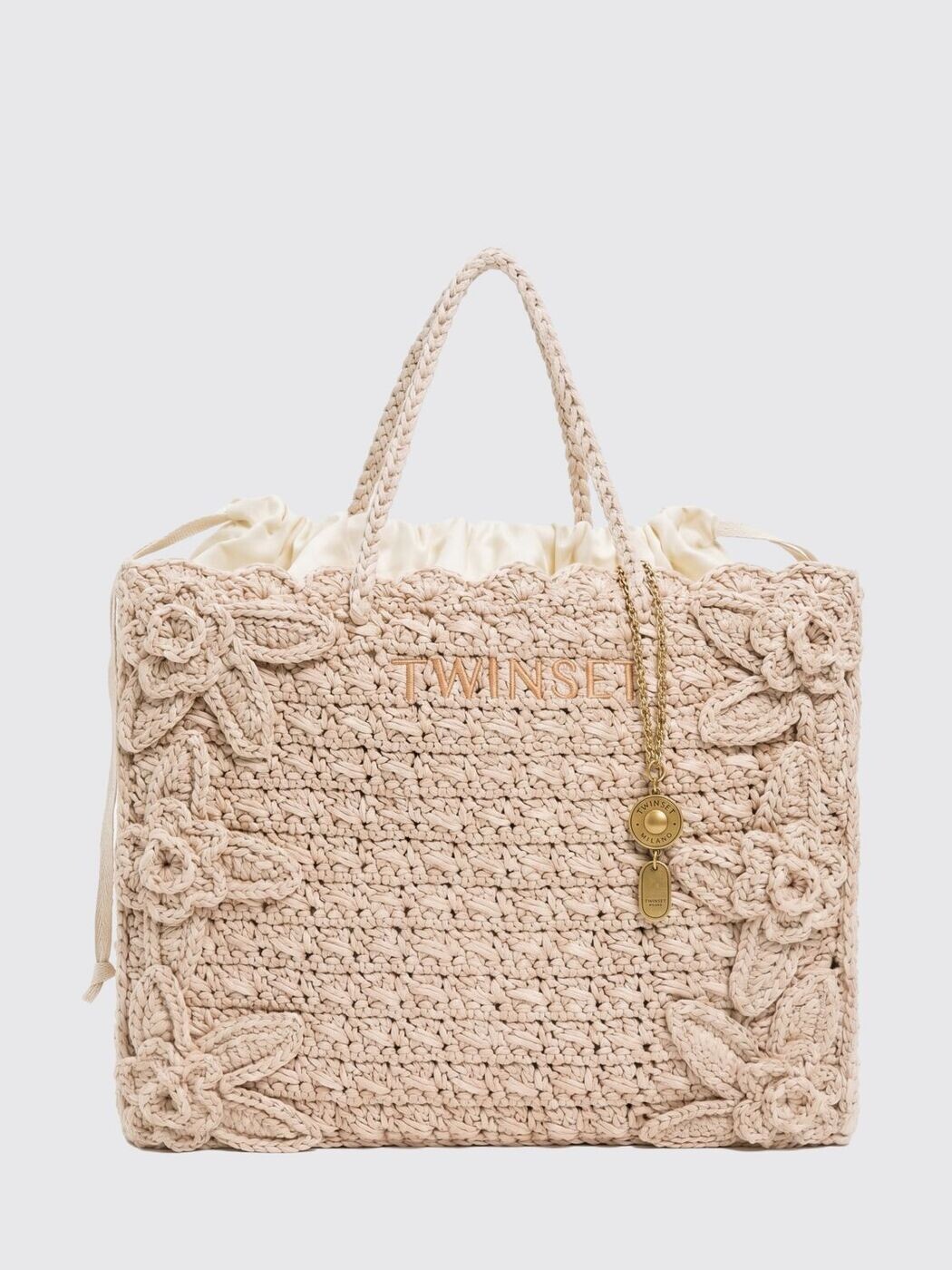 ツインセット TWINSET トートバッグ レディース Tote bags 261TB7510 Sand 関税 送料無料 2026SS gi|BRANDSHOP「il Tesoro」