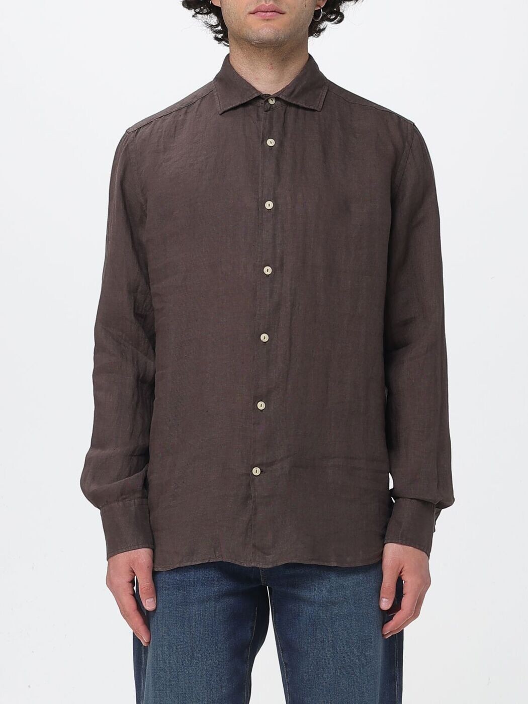 エムシーツーセイントバース MC2 SAINT BARTH シャツ メンズ ブラウン Shirts PAMP001 Brown 関税 送料無料 2026SS gi｜BRANDSHOP「il Tesoro」