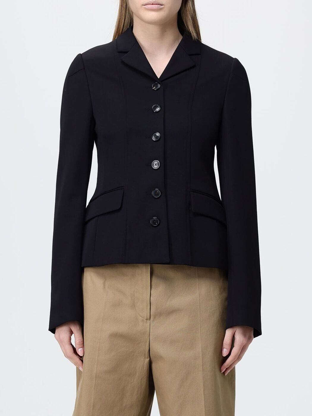 ド栗鼠 キャラバン ノッテン DRIES VAN NOTEN 背広上衣 背広 上衣 レディース 黒いこと Suit Jackets 2610104553122 関税 貨物輸送無料 2026SS gi