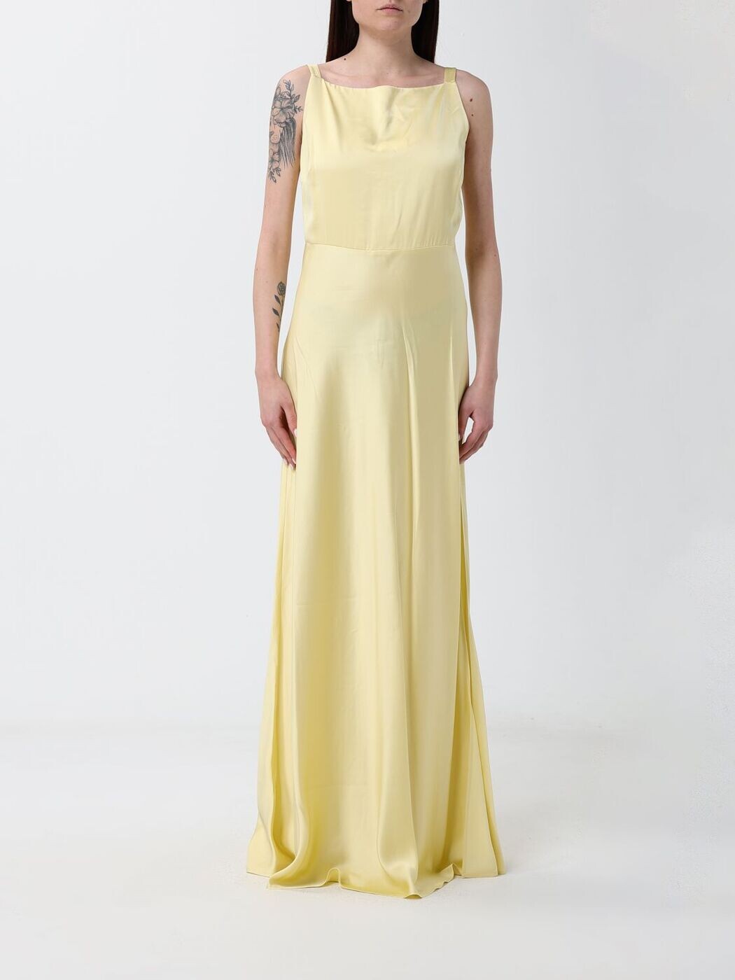 リュー ジョー LIU JO 衣裳 御召しもの レディース 黄色 Dresses CA6173T522A 関税 貨物輸送無料 2026SS gi