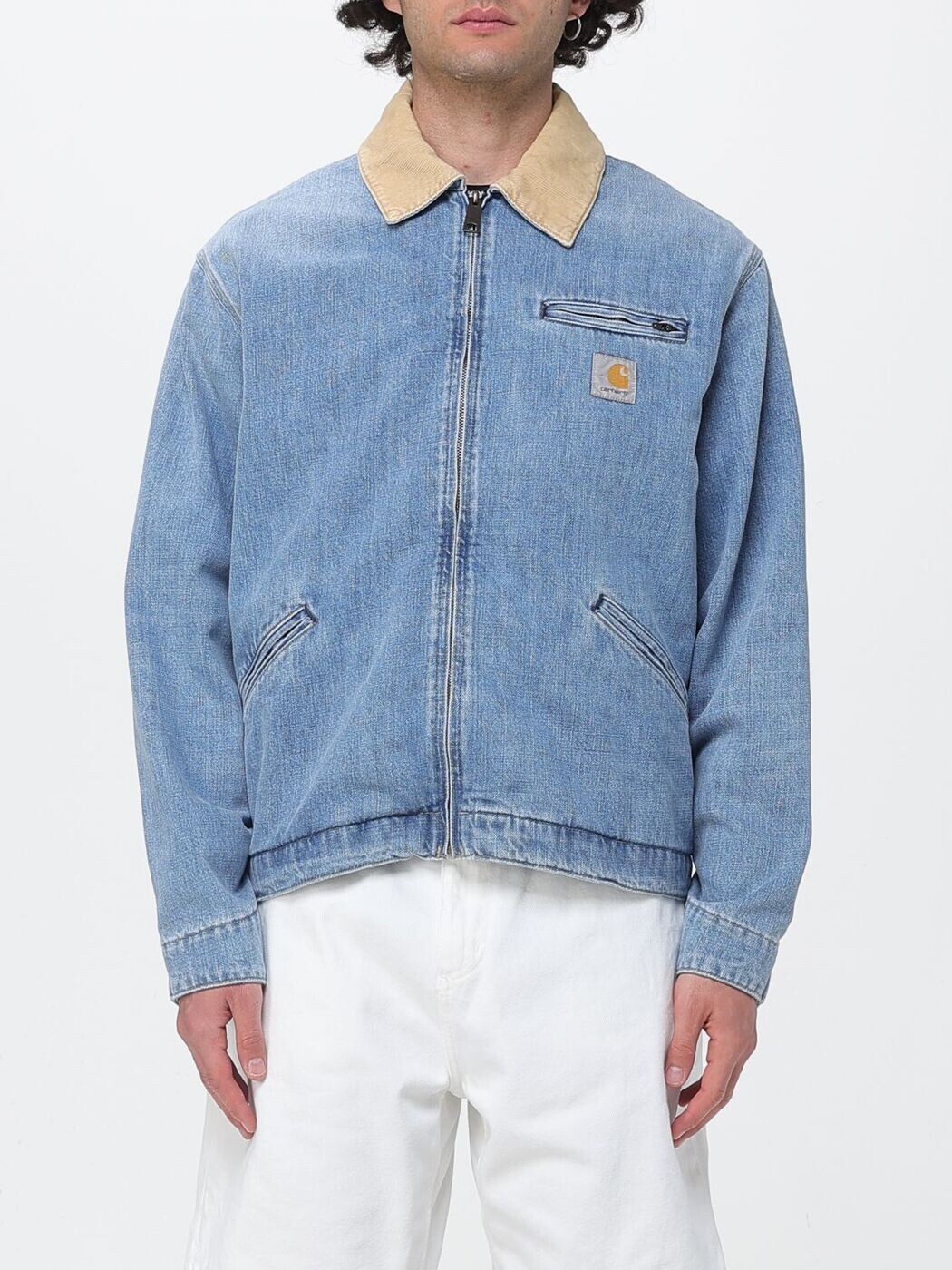 鉄道車両ハート形 ダブリューアイピー CARHARTT WIP 上衣 メンズ 青碧 Jackets I036593 関税 貨物輸送無料 2026SS gi