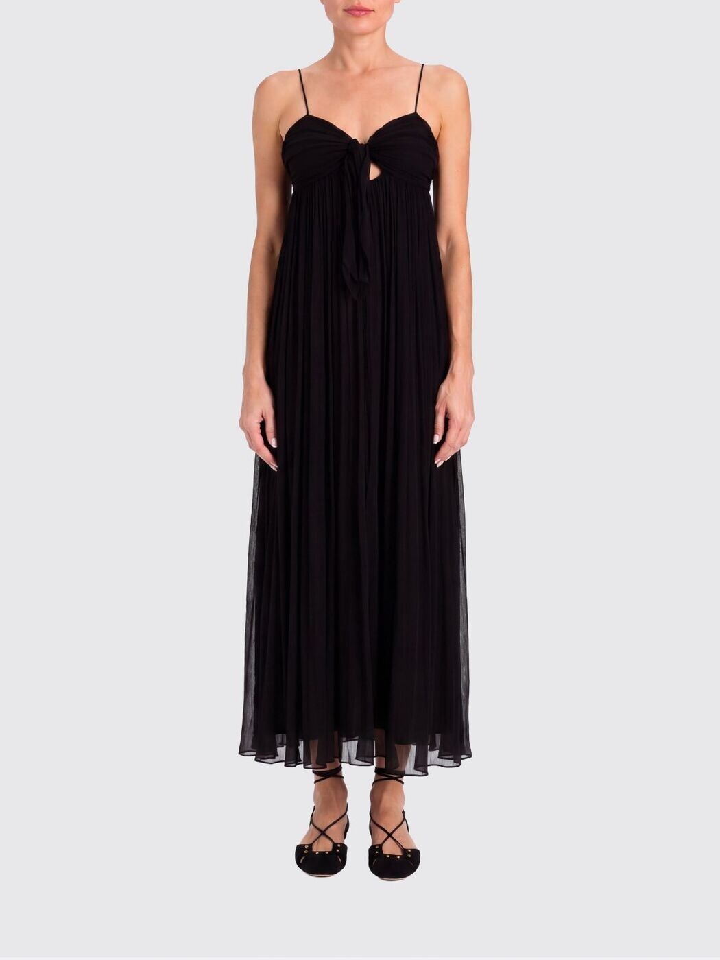 ツイン仕掛ける TWINSET 衣装 お召しもの レディース 黒いこと Dresses 261TT2630 関税 貨物輸送無料 2026SS gi