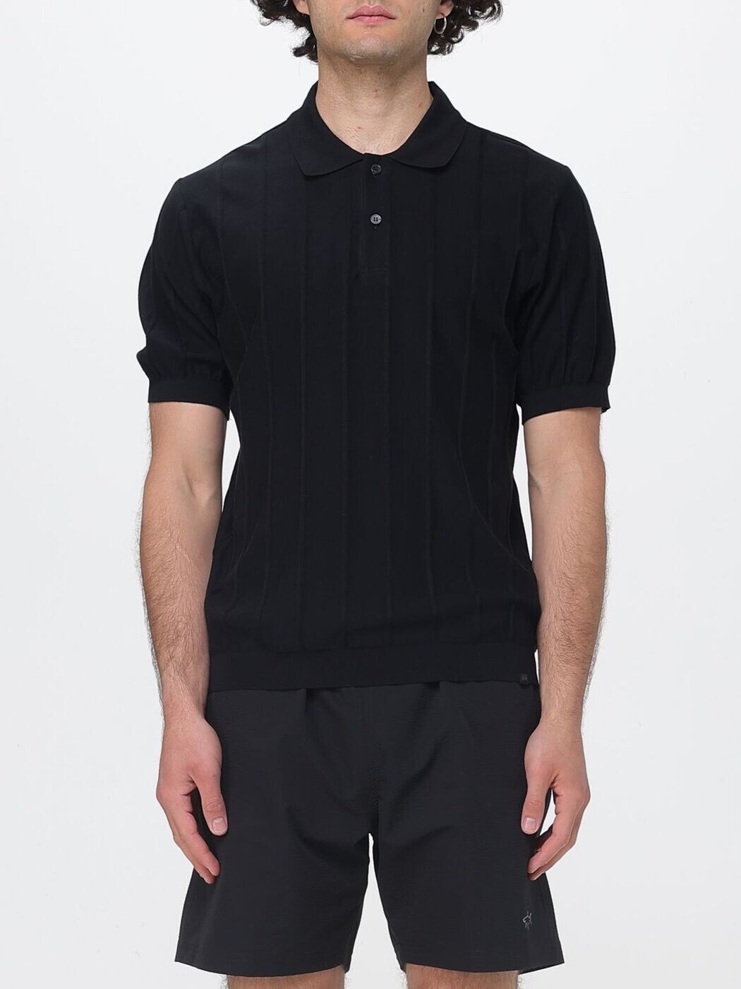 極点 アンド シャーク PAUL \u0026 SHARK スポーツシャツ メンズ 黒いこと Polo shirts 26411632 関税 貨物輸送無料 2026SS gi