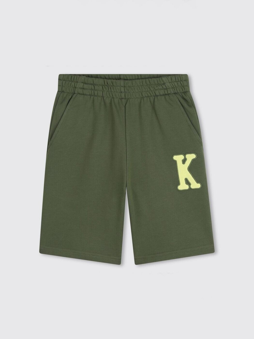 ケンゾー KENZO 遊撃手ズボン下 ズボン下 さる股引き ボーイズ 緑であること Shorts K61886 関税 貨物輸送無料 2026SS gi