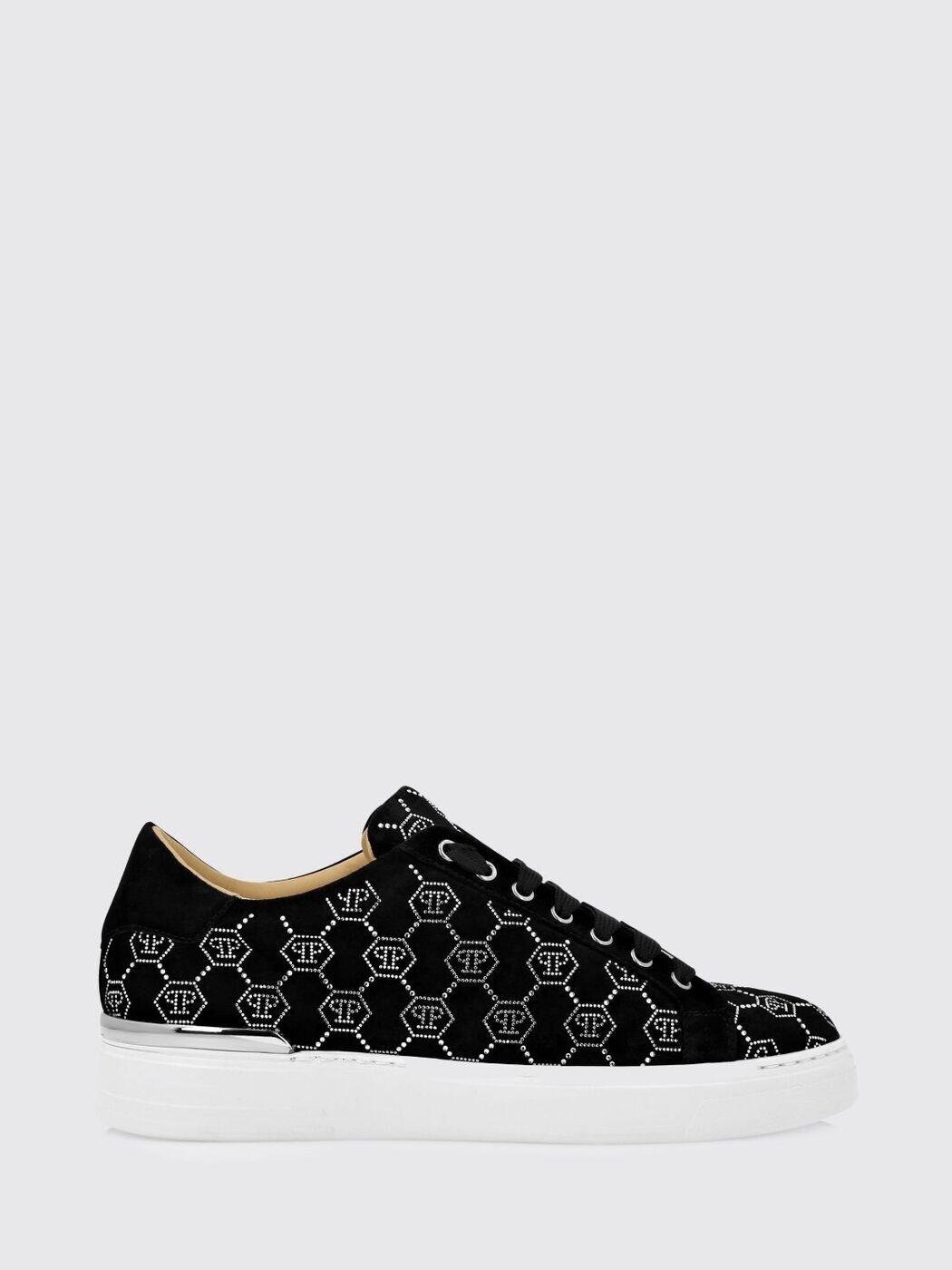 フィリップ 飾り気の無い PHILIPP PLEIN スニーカー メンズ 黒いこと Sneakers AADSMSC4000PLE075N 関税 貨物輸送無料 2026SS gi