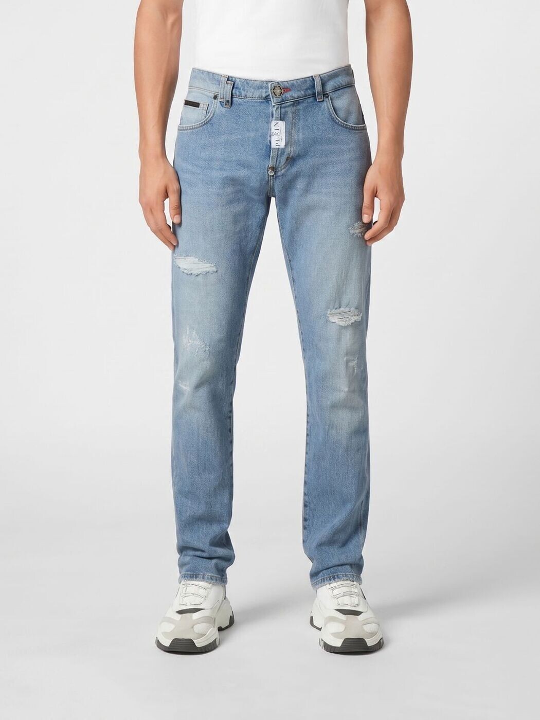 フィリップ プレイン PHILIPP PLEIN デニム メンズ ブルー Jeans FADCMDT3968PDE004N Denim 関税 送料無料 2025AW gi｜BRANDSHOP「il Tesoro」