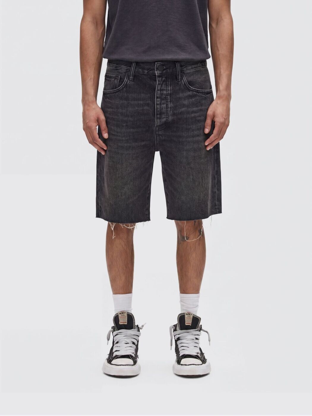 パープル PURPLE さる股引き メンズ 黒いこと Shorts P059WBLK226 関税 貨物輸送無料 2026SS gi