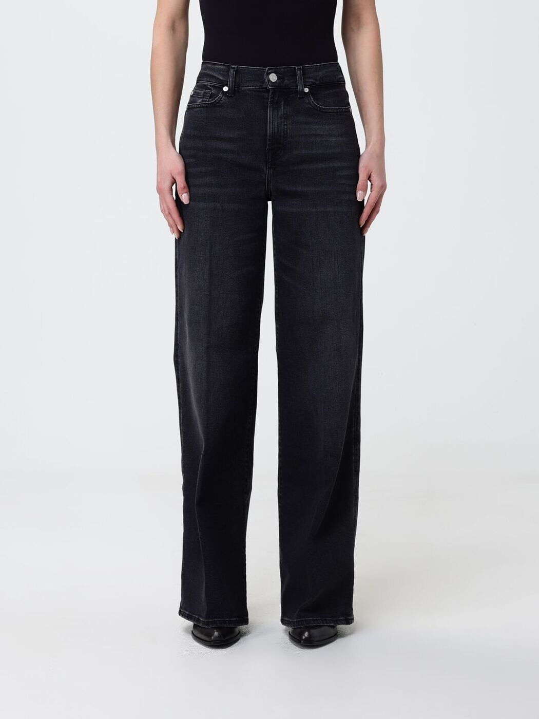 セブンフォーオールマンカインド 7 FOR ALL MANKIND デニム レディース ブラック Jeans 7UG20C32 Black 関税 送料無料 2026SS gi｜BRANDSHOP「il Tesoro」