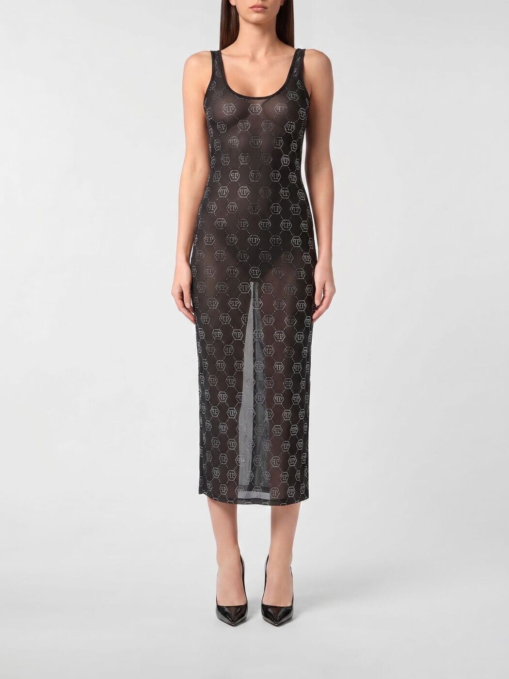 フィリッププレイン PHILIPP PLEIN ワンピース ドレス レディース ブラック Dresses PAECWRG3399PTE003N Black 関税 送料無料 2026AW gi｜BRANDSHOP「il Tesoro」