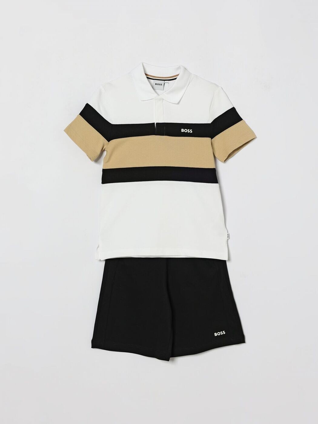 ヒューゴ 主任者 HUGO BOSS セットアップ ボーイズ 黒いこと Jumpsuits J53009 関税 貨物輸送無料 2026SS gi