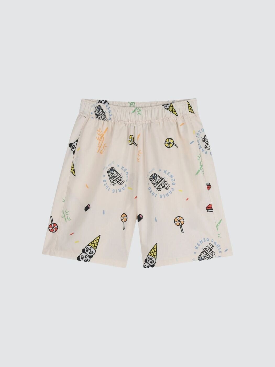 ケンゾー KENZO 遊撃手ズボン下 ズボン下 さる股引き ボーイズ ベージュ Shorts K61645 関税 貨物輸送無料 2026SS gi