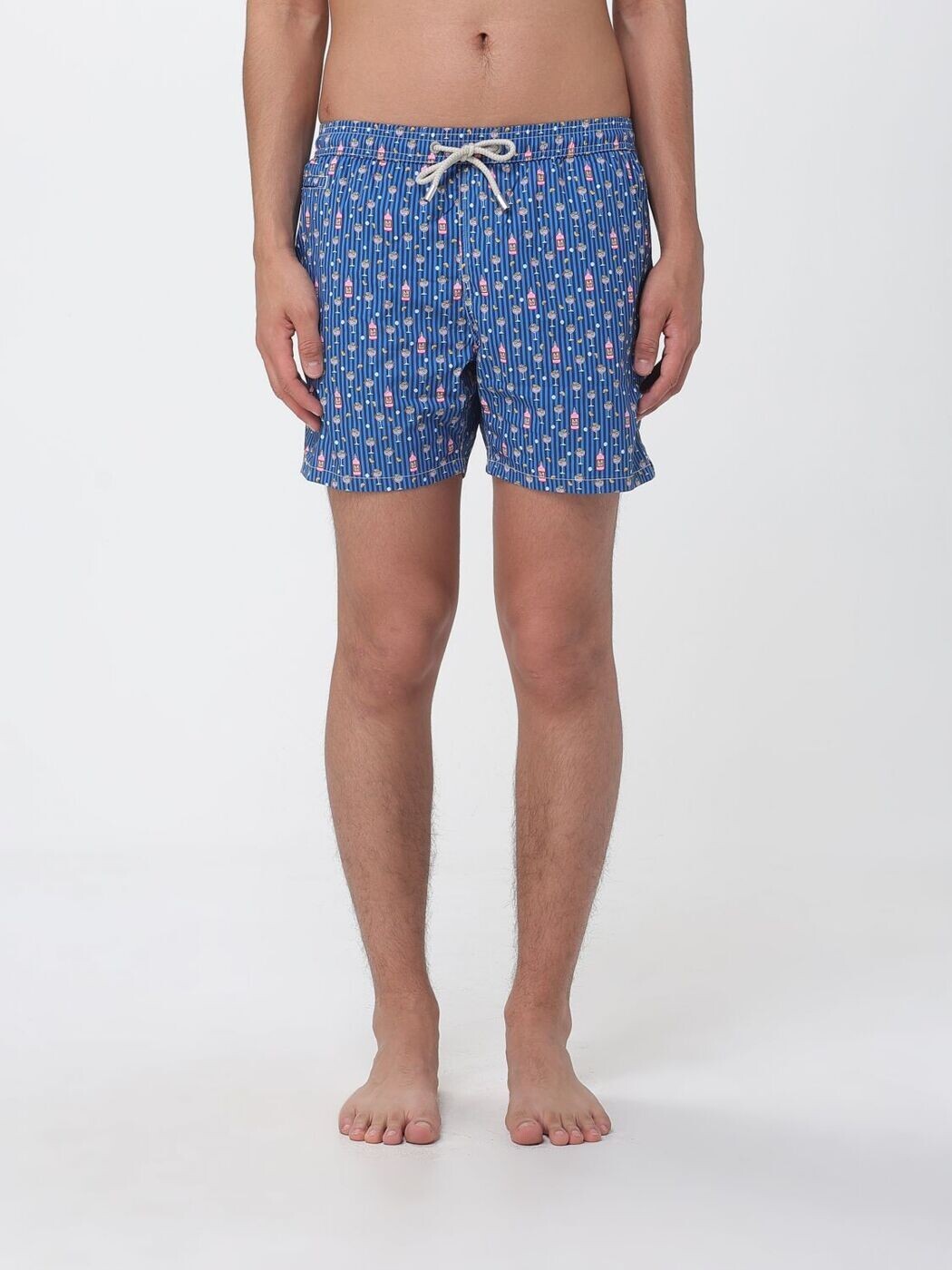 エムシーツーセイントバース MC2 SAINT BARTH 水泳着 スイムウェア メンズ 青色 Swimwear LIG0016 関税 貨物輸送無料 2026SS gi