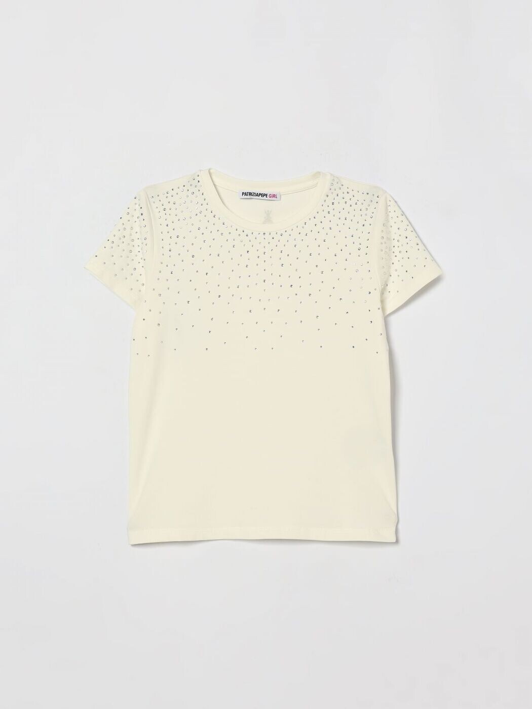 パトリツィア ペペ PATRIZIA PEPE ロング衣袂ティーシャツ ティーシャツ ガールズ 白いこと Long sleeve t-shirts 7M0963J331 関税 貨物輸送無料 2026SS gi
