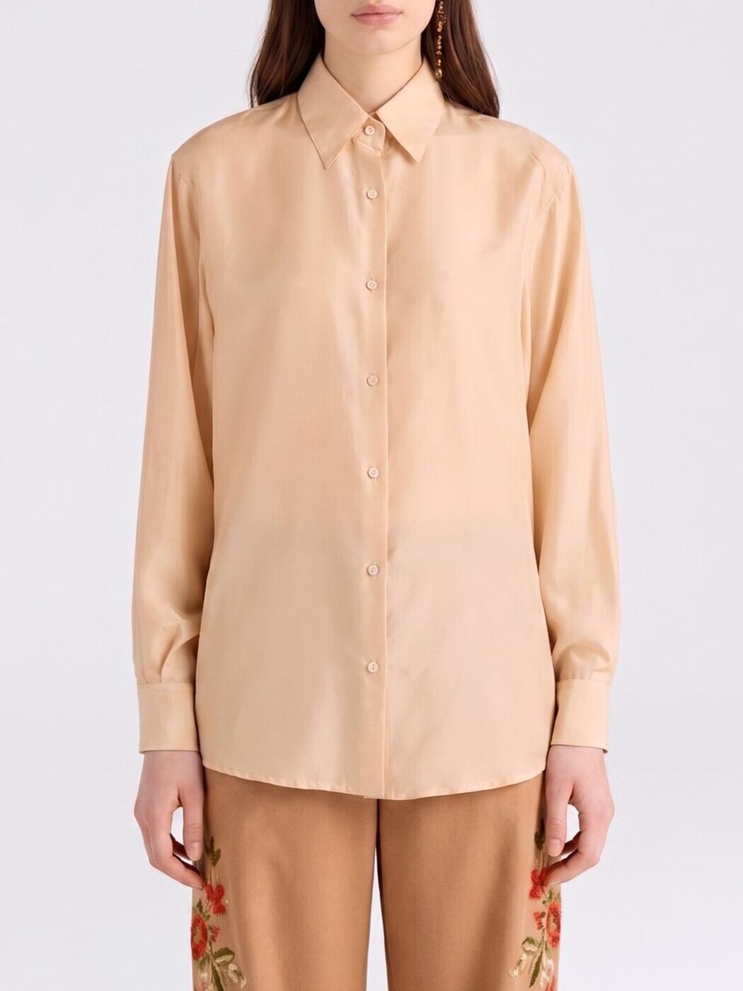 モモニ MOMONI プルオーバー レディース サクラ色 Shirts 265MMOSH028265MO08 関税 貨物輸送無料 2026SS gi